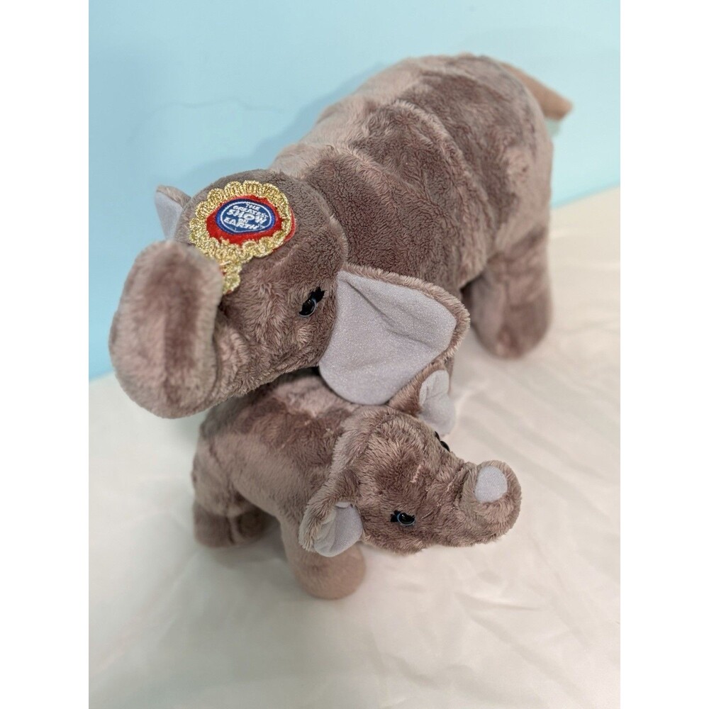 Ringling Brothers Circus Elephant Mother Baby Plush Greatest Show on Earth - Picture 6 of 12